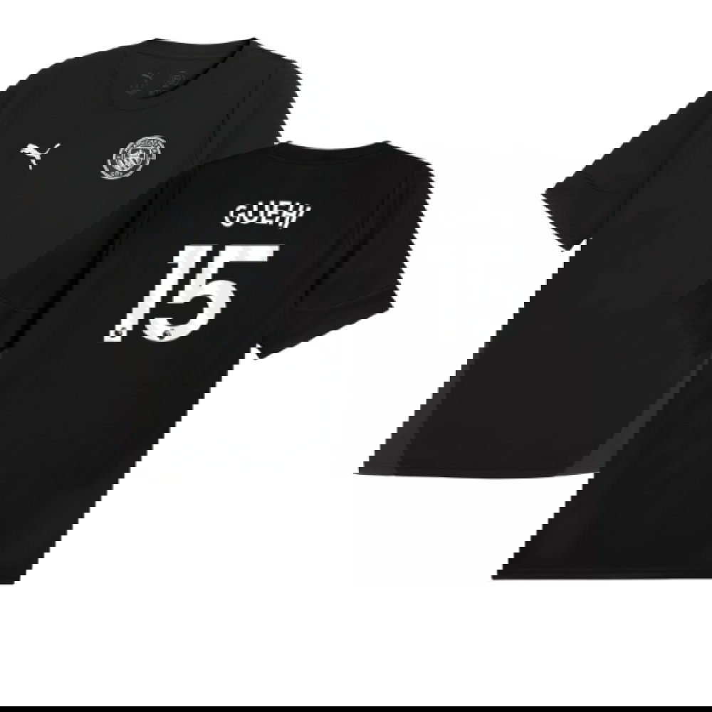 2025-2026 Man City Training Jersey (Black) (Guehi 15)