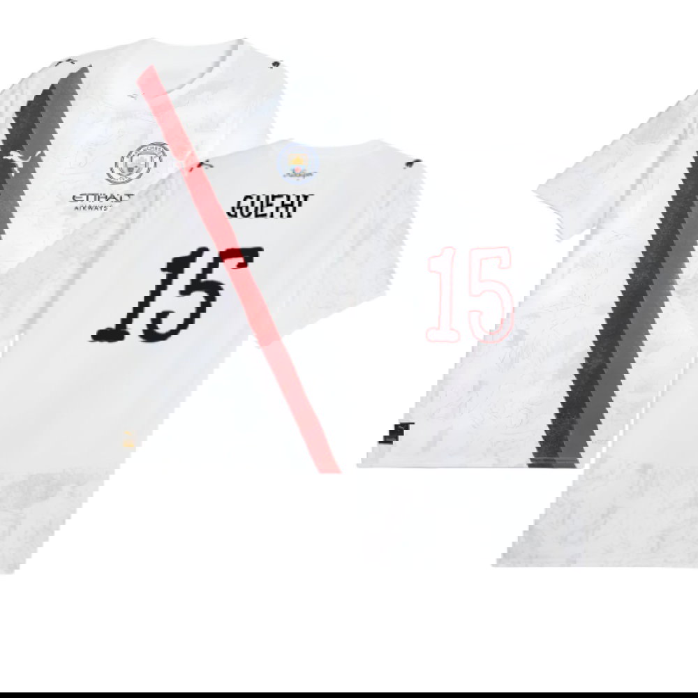2025-2026 KIDSUPER x Manchester City CWC Shirt (White) (Guehi 15)