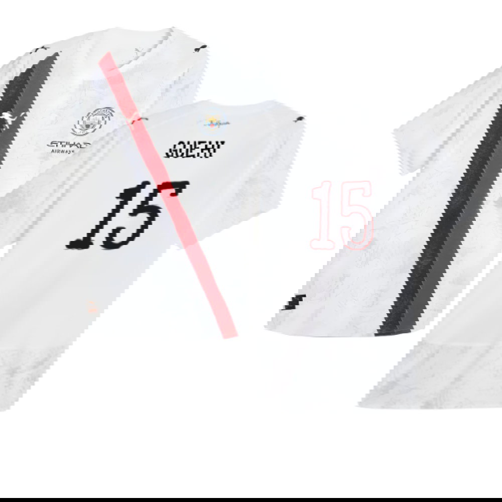 2025-2026 KIDSUPER x Manchester City CWC Authentic Shirt (White) (Guehi 15)