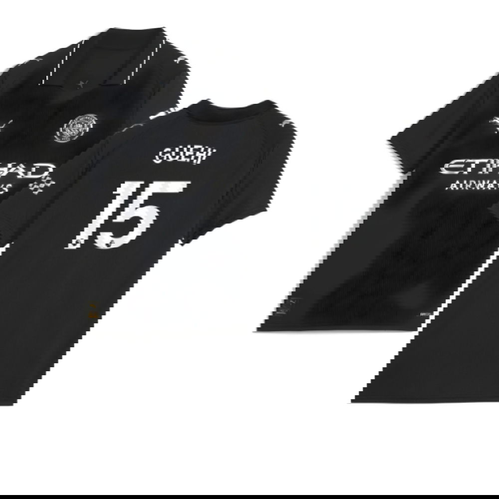 2025-2026 Man City Away Shirt (Kids) (Guehi 15)