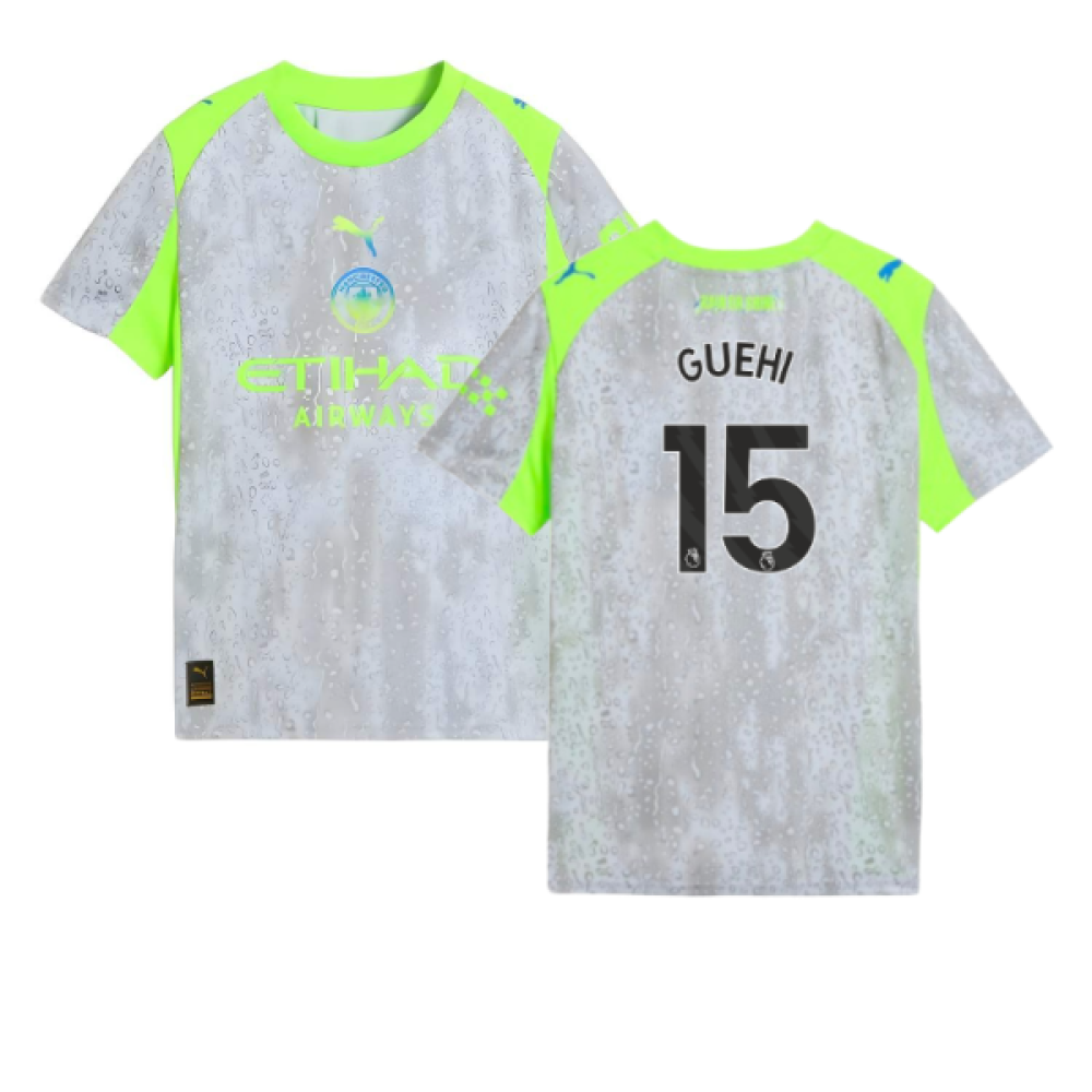 2025-2026 Man City Third Shirt (Kids) (Guehi 15)
