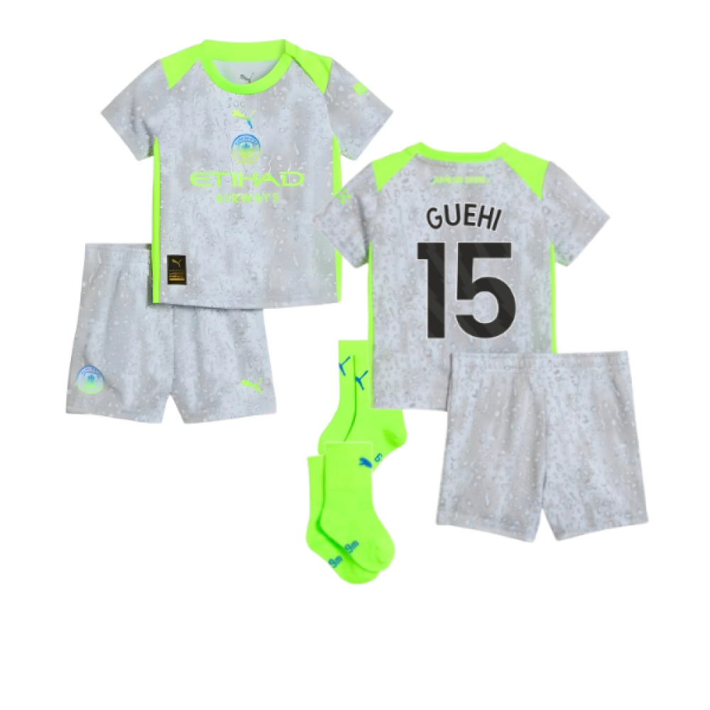 2025-2026 Man City Third Baby Kit (Guehi 15)