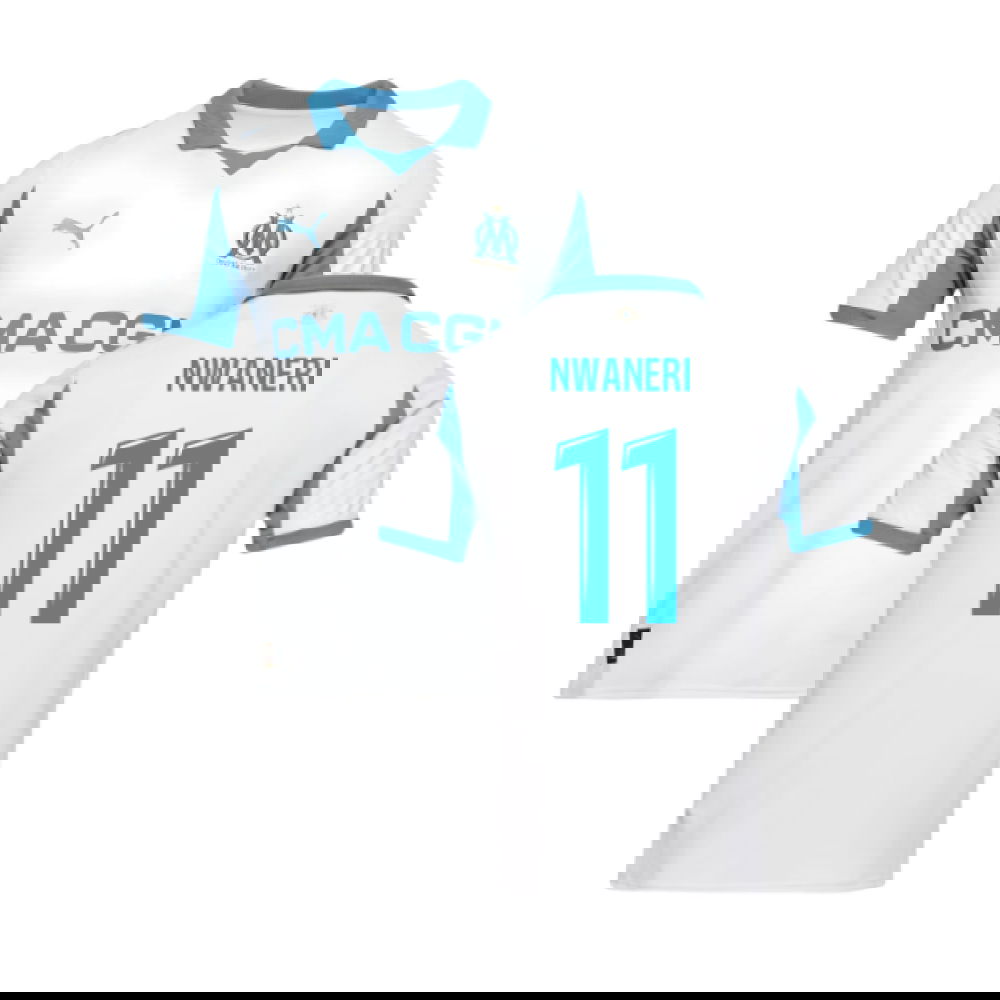 2025-2026 Marseille Home Shirt (Nwaneri 11)