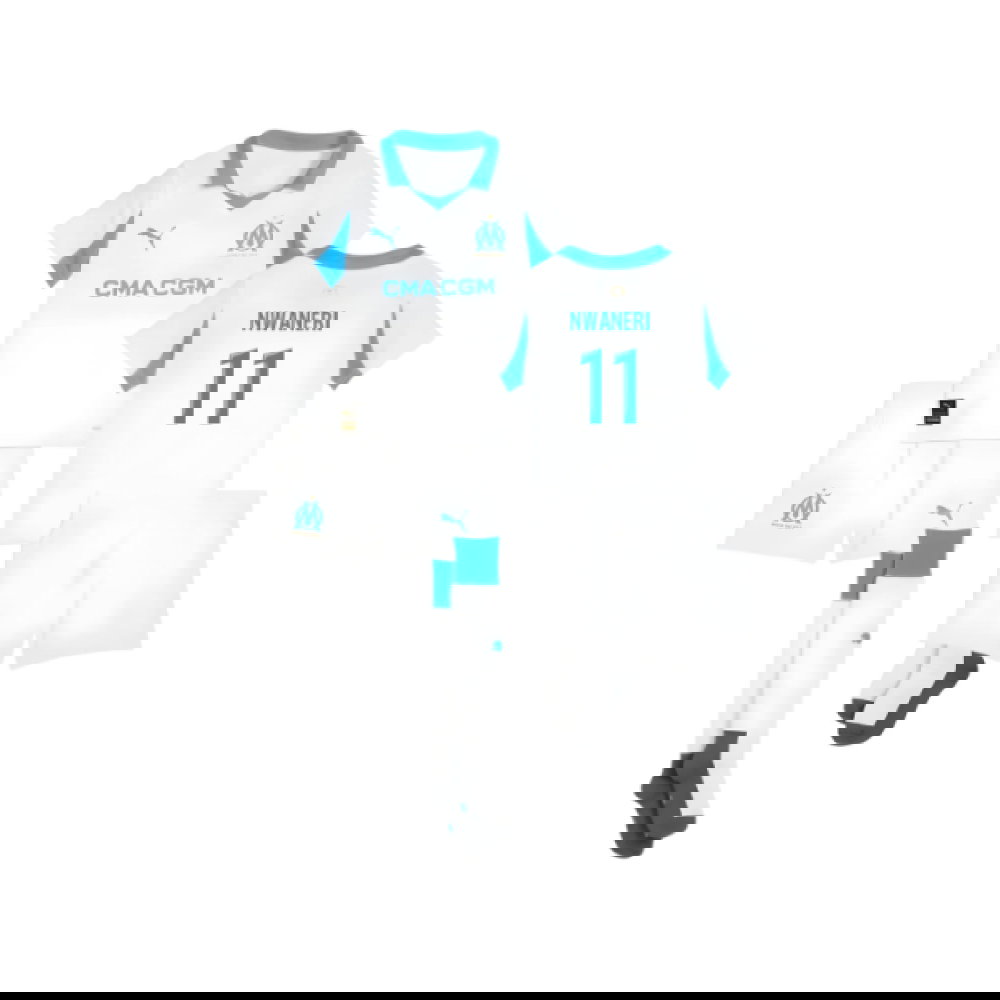 2025-2026 Marseille Home Mini Kit (Nwaneri 11)