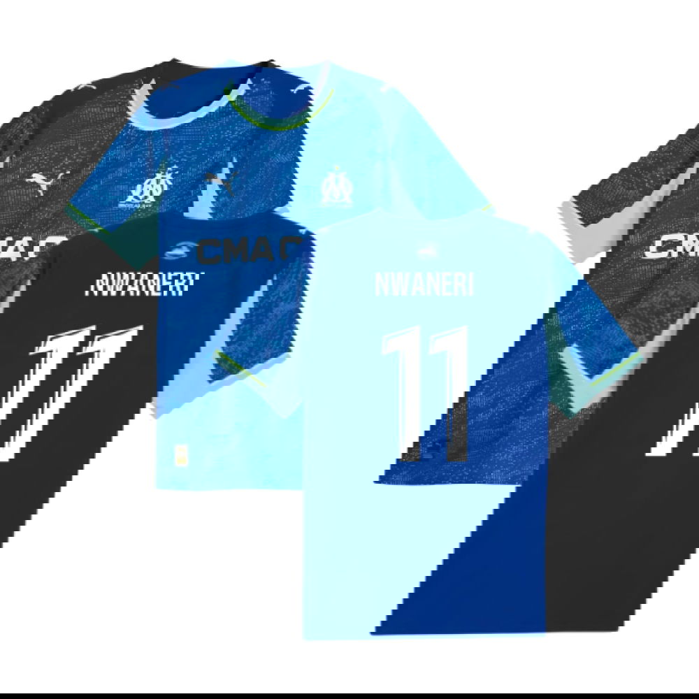 2025-2026 Marseille Third Shirt (Nwaneri 11)