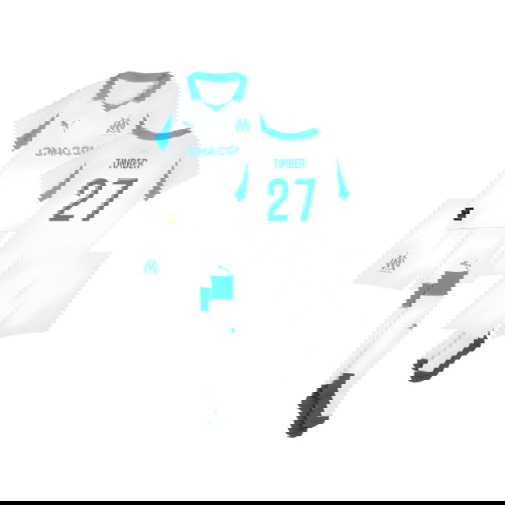 2025-2026 Marseille Home Mini Kit (Timber 27)