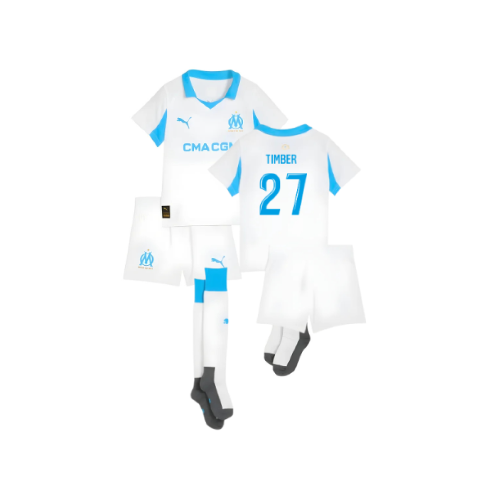 2025-2026 Marseille Home Mini Kit (Timber 27)