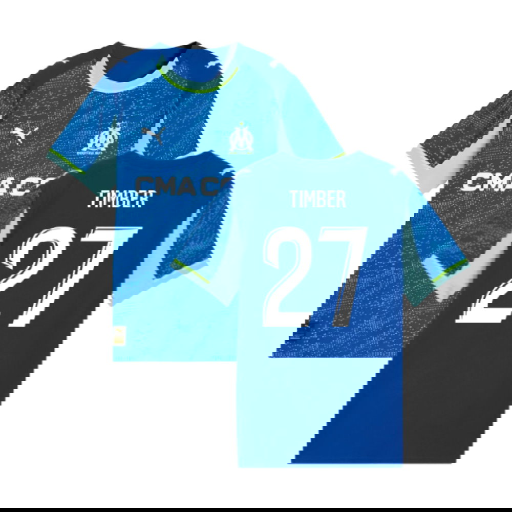 2025-2026 Marseille Third Shirt (Kids) (Timber 27)