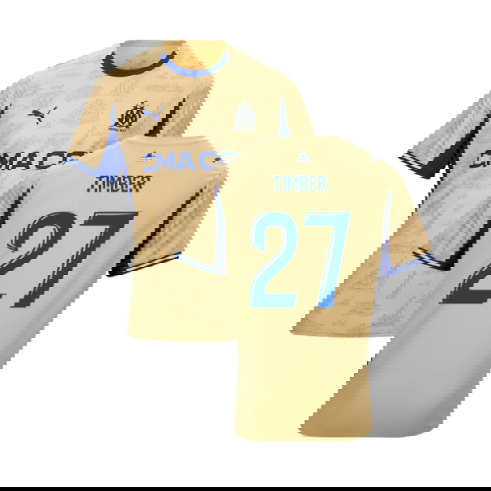 2025-2026 Marseille Special Edition Shirt (Timber 27)