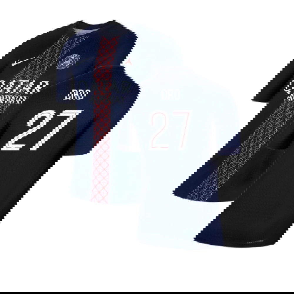 2025-2026 PSG Home Dri-Fit ADV Authentic Shirt (Dro 27)