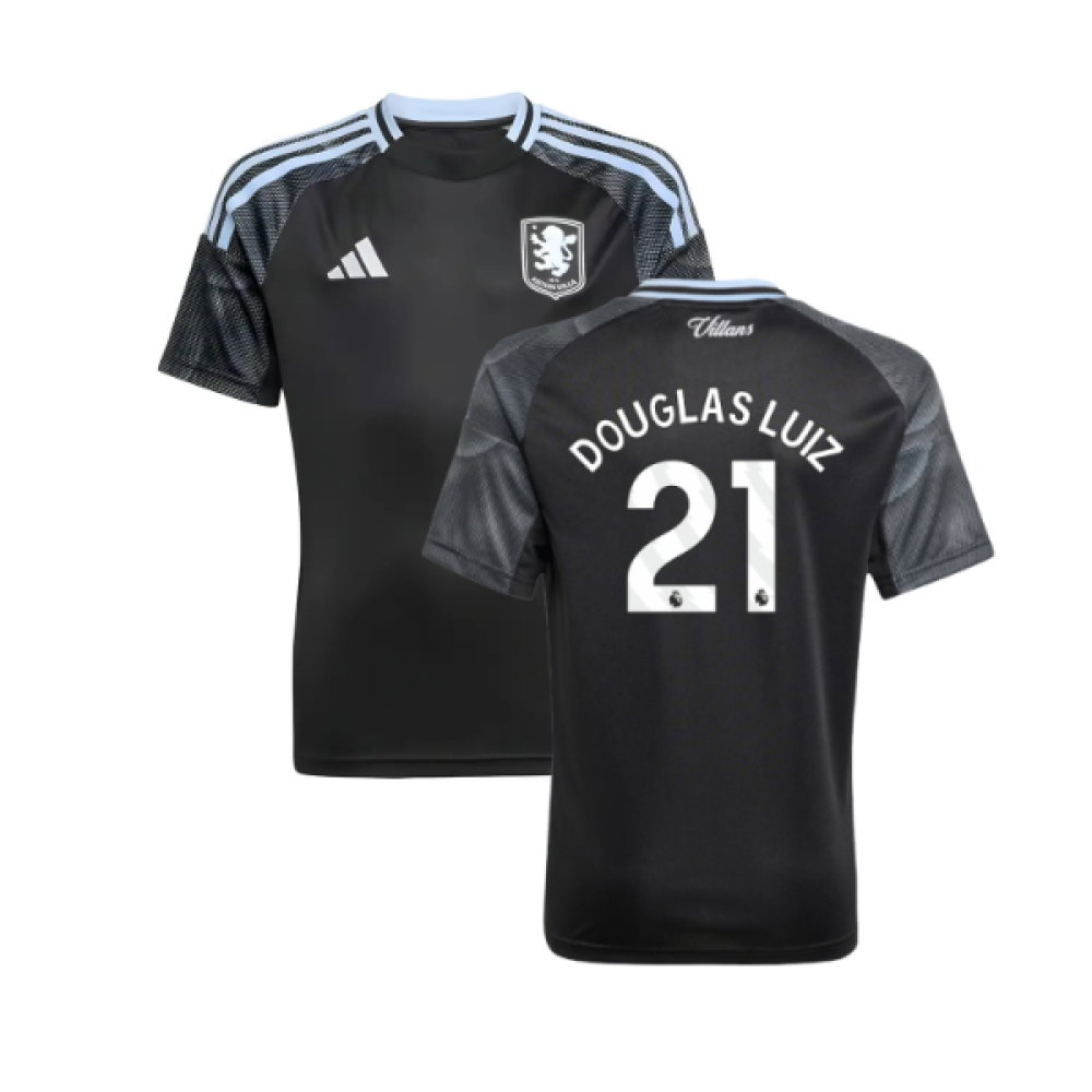 2025-2026 Aston Villa Away Shirt (Kids) (Douglas Luiz 21)
