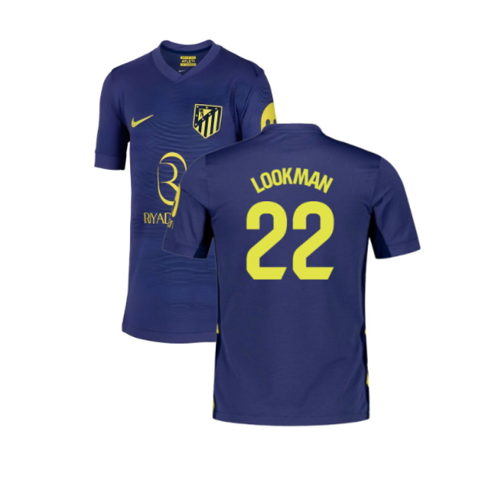 2025-2026 Atletico Madrid Away Shirt (Kids) (Lookman 22)