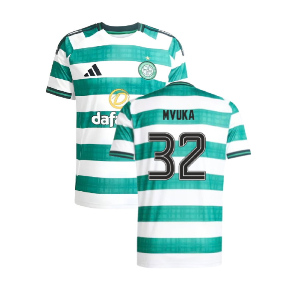 2025-2026 Celtic Home Shirt (Mvuka 32)