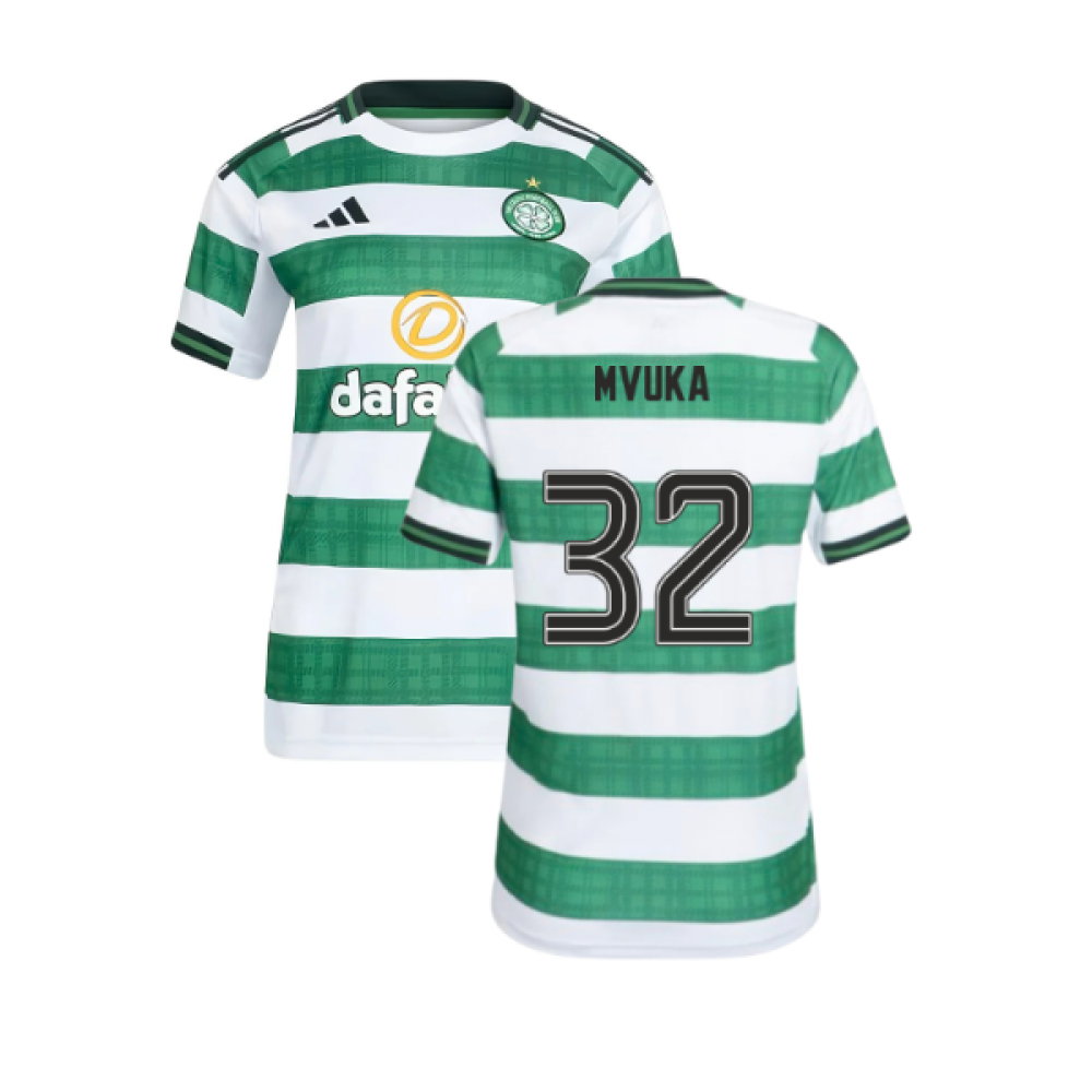 2025-2026 Celtic Home Shirt (Womens) (Mvuka 32)