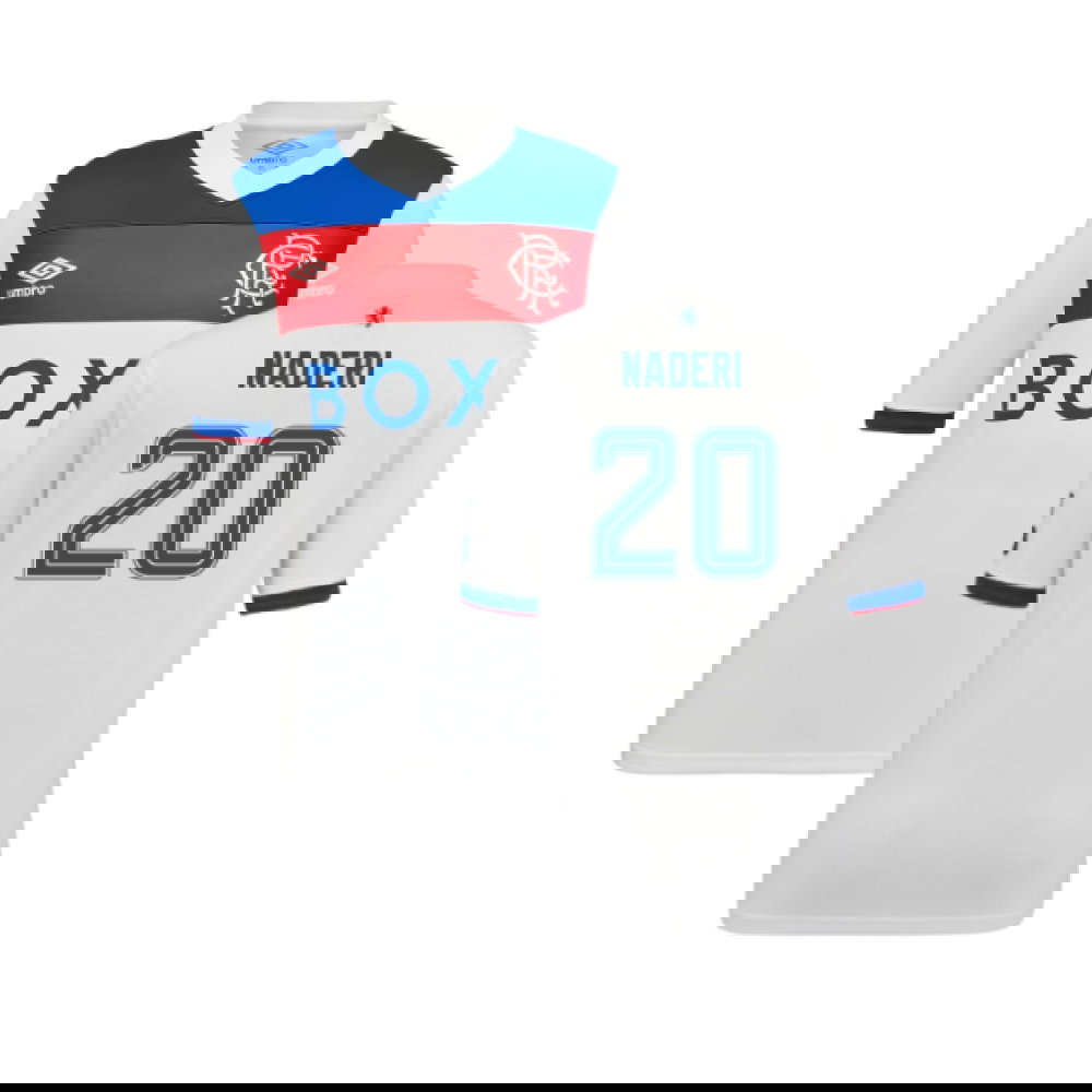 2025-2026 Rangers Away Shirt (Kids) (Naderi 20)