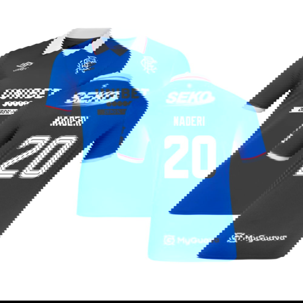 2025-2026 Rangers Authentic Home Shirt (Naderi 20)
