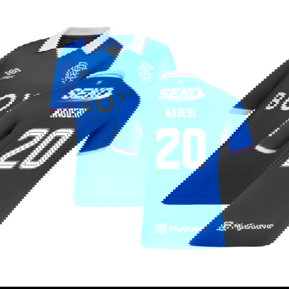 2025-2026 Rangers Home Shirt (Kids) (Naderi 20)