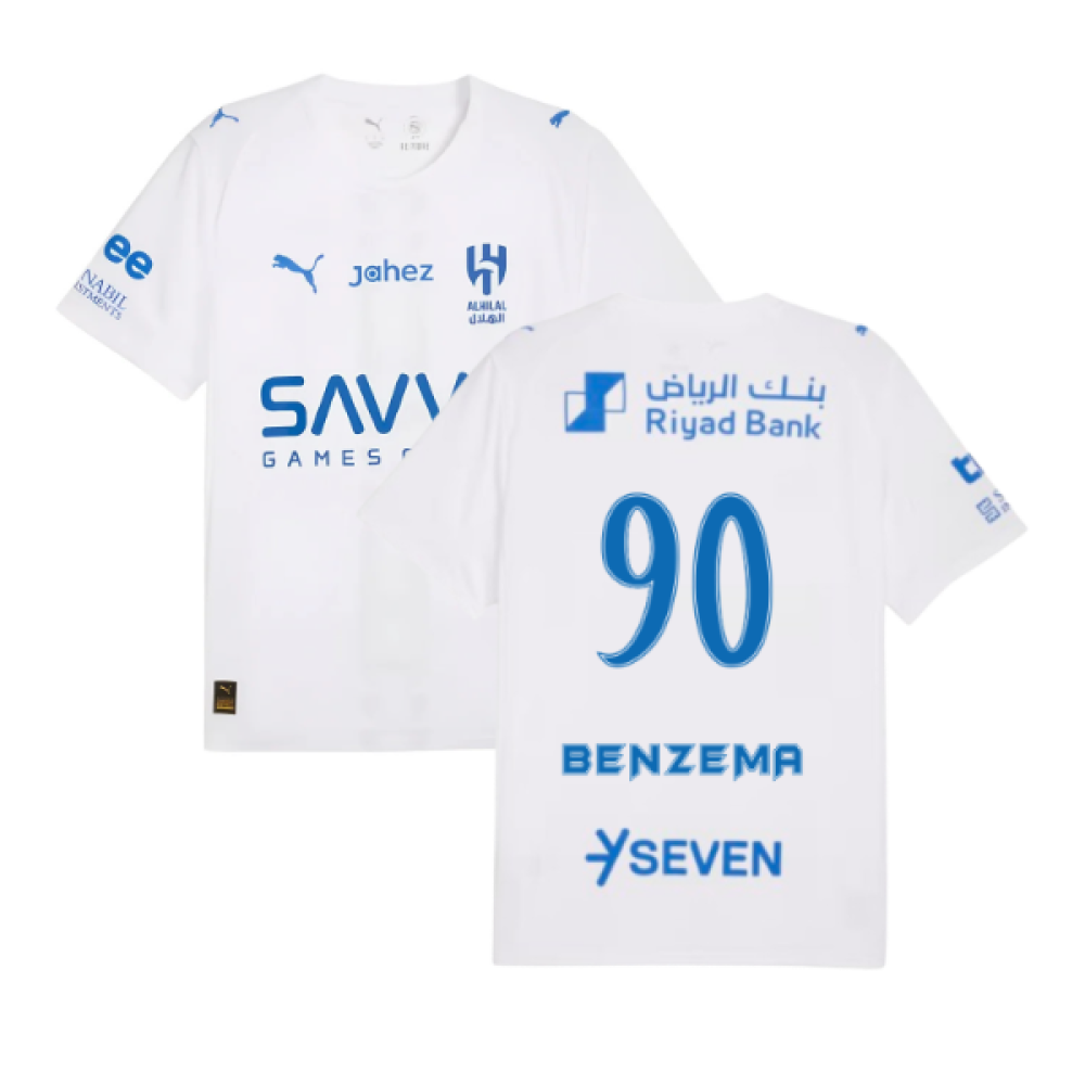 2025-2026 Al Hilal Away Shirt (Benzema 90)
