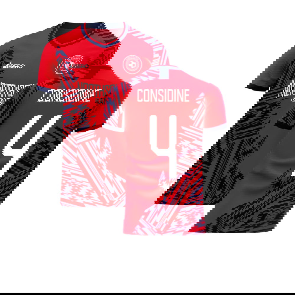 Aberdeen 2025-2026 Home Concept Football Kit (Libero) (CONSIDINE 4)
