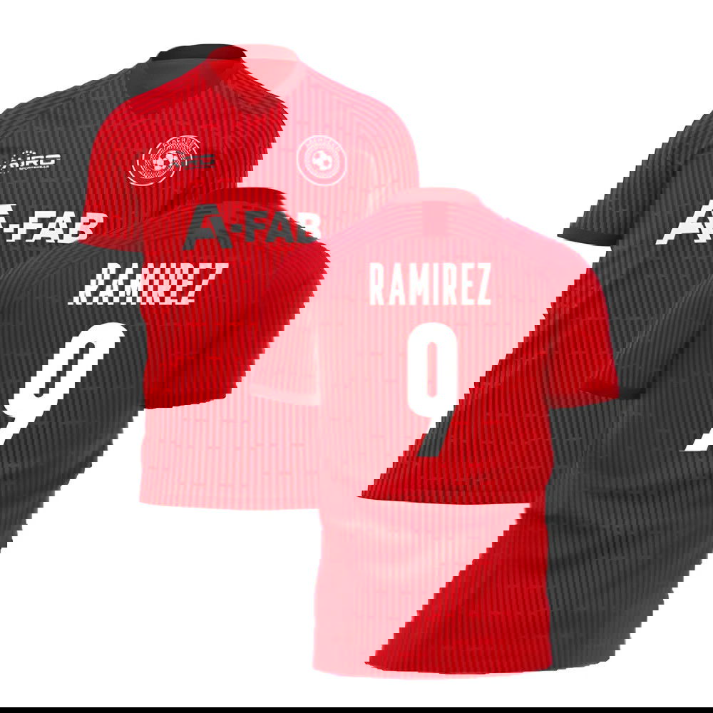  Aberdeen 2025-2026 Home Concept Football Kit (Airo) (RAMIREZ 9)