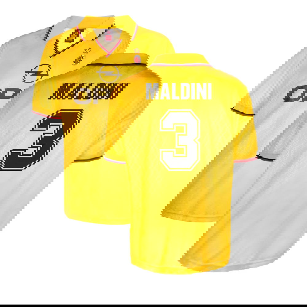 AC Milan 1995-1996 Third Retro Shirt (MALDINI 3)