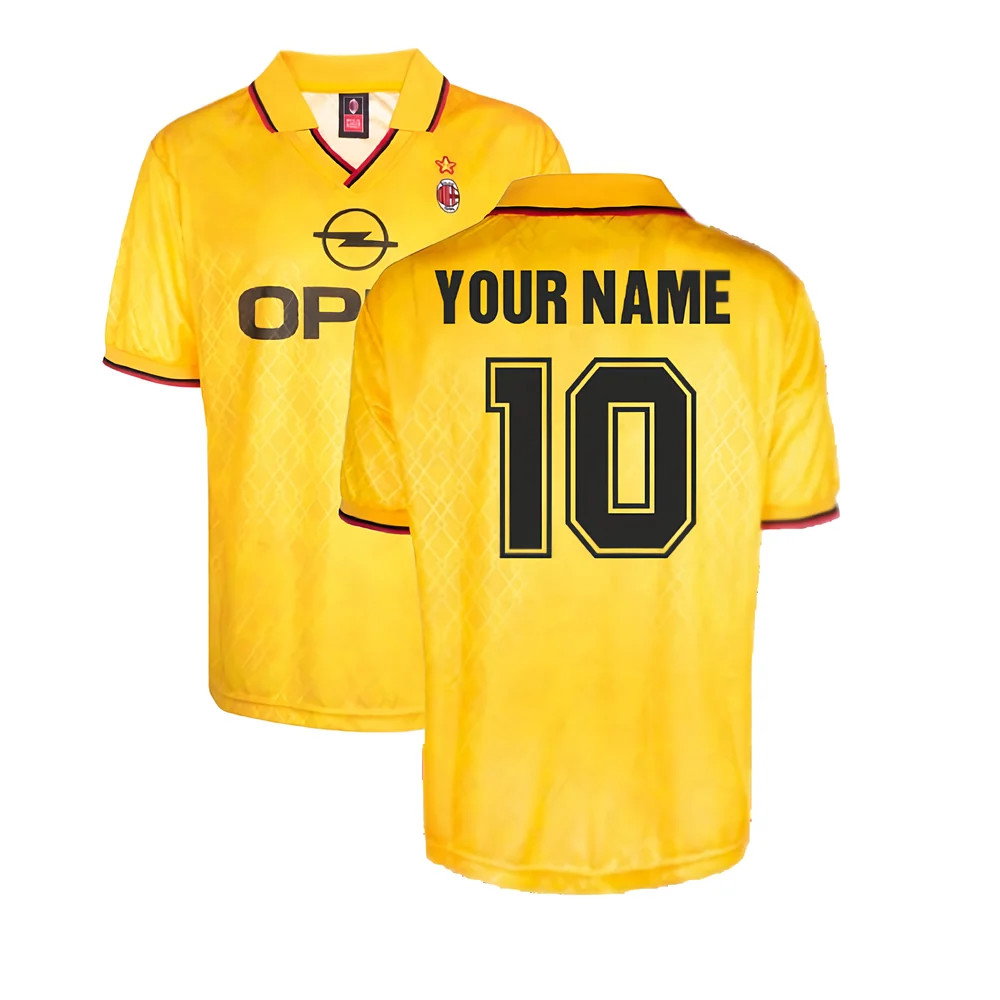 AC Milan 1995-1996 Third Retro Shirt (Your Name)