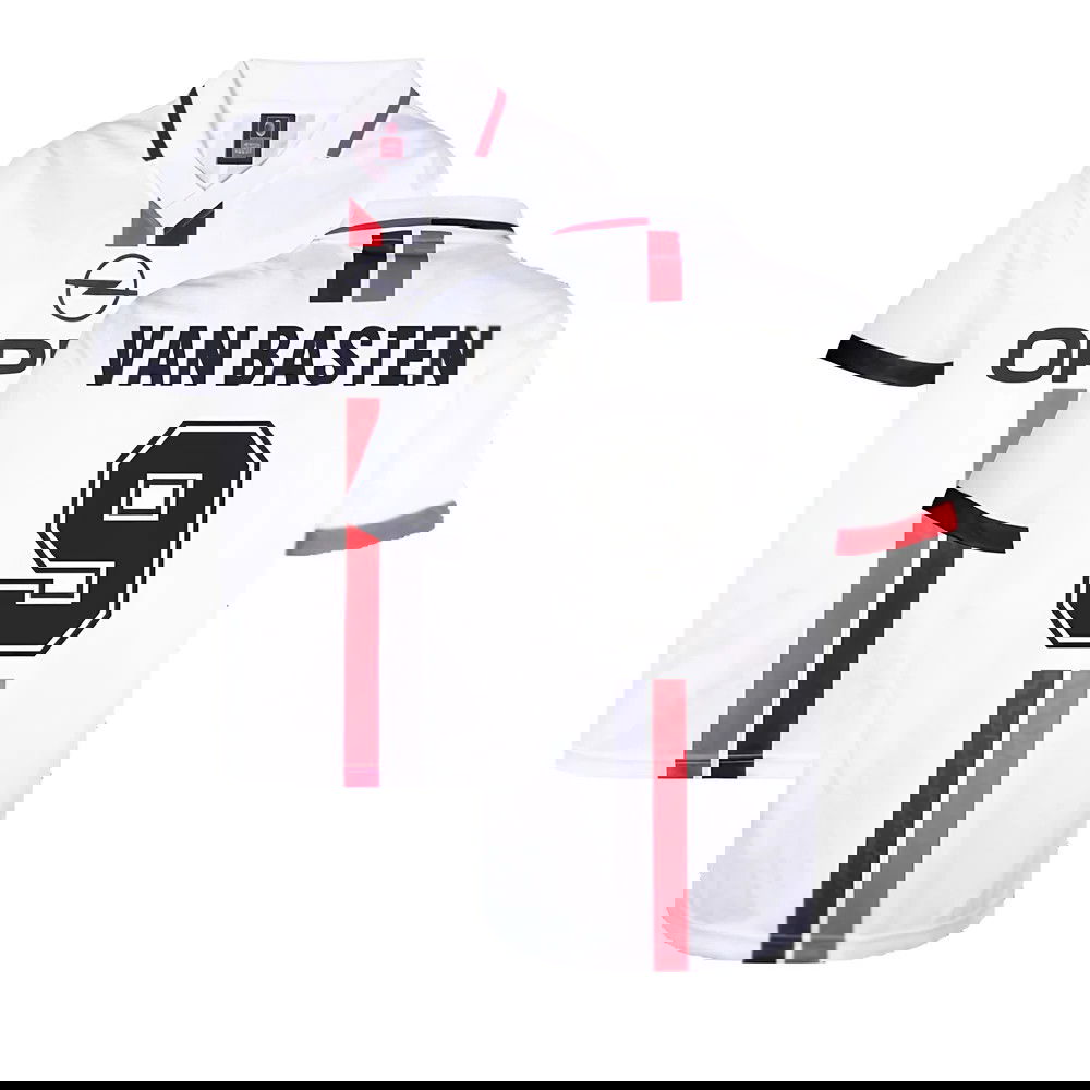 AC Milan 1996 Away Retro Shirt (VAN BASTEN 9)