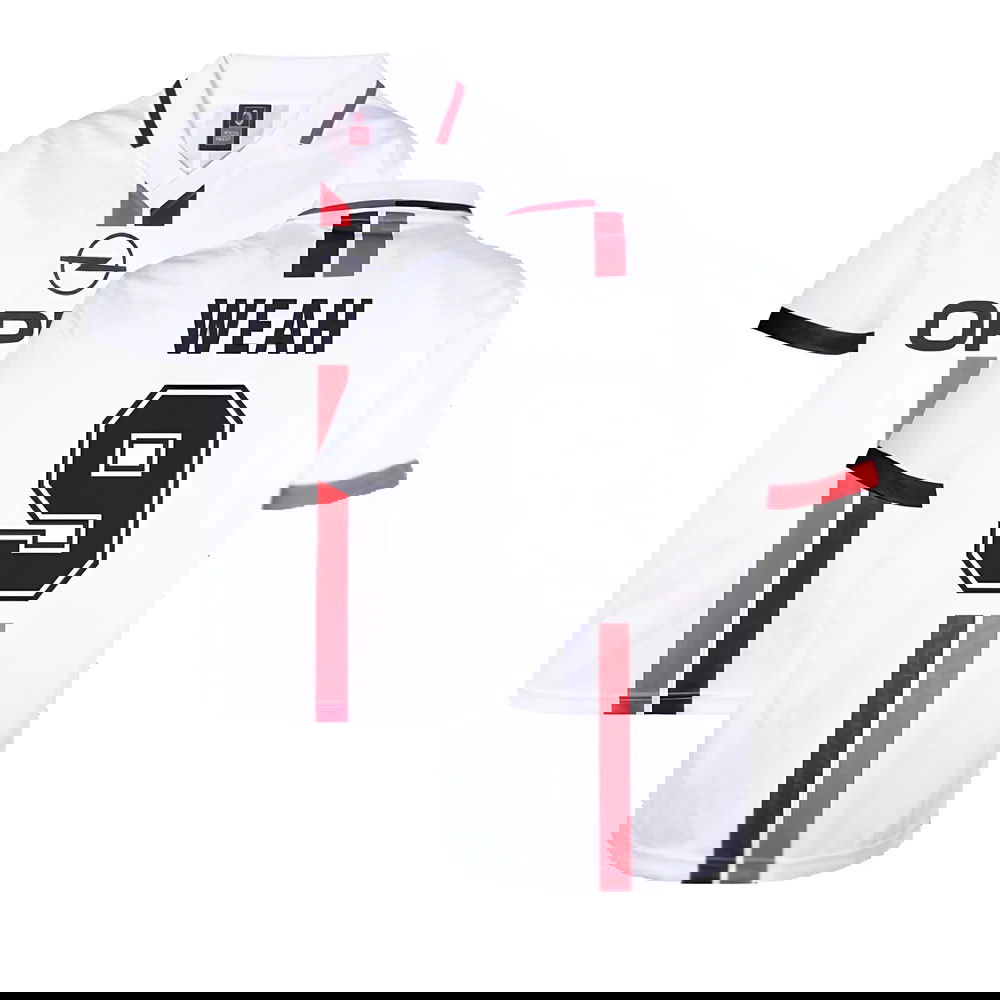 AC Milan 1996 Away Retro Shirt (Weah 9)