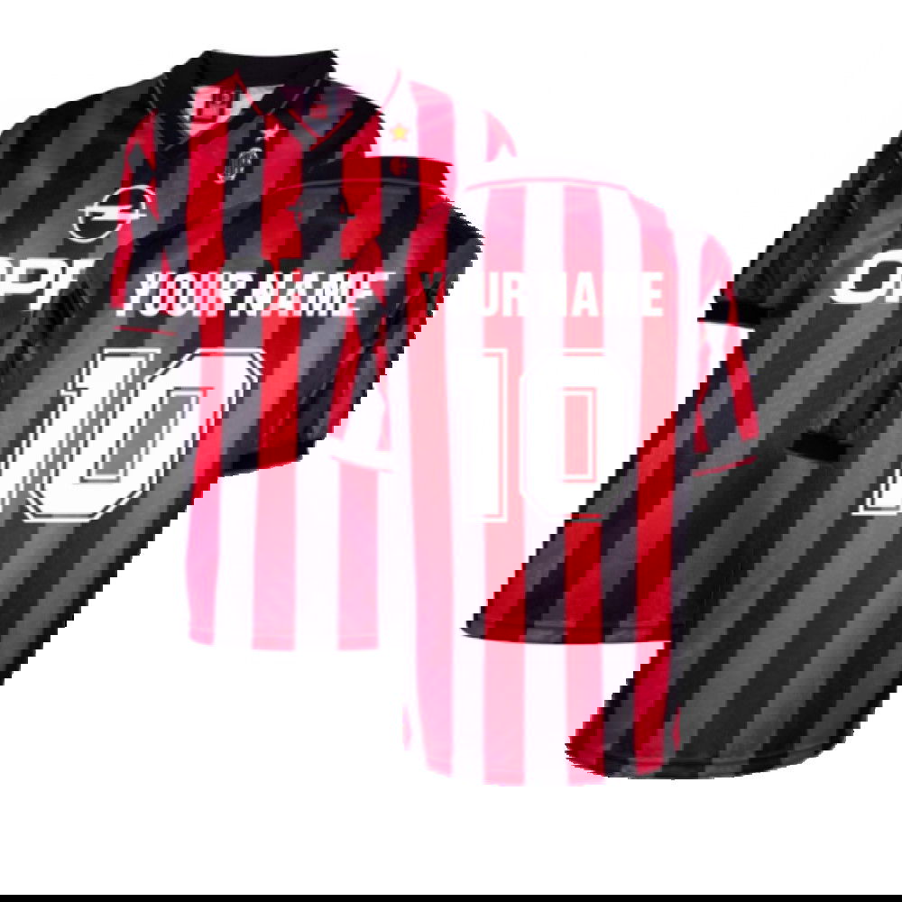 AC Milan 1996 Home Retro Shirt (Your Name)
