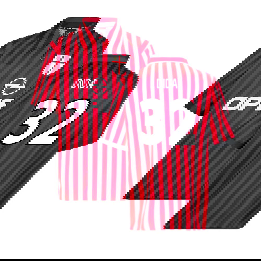 AC Milan 2000 Centenary Retro Football Shirt (Dida 32)