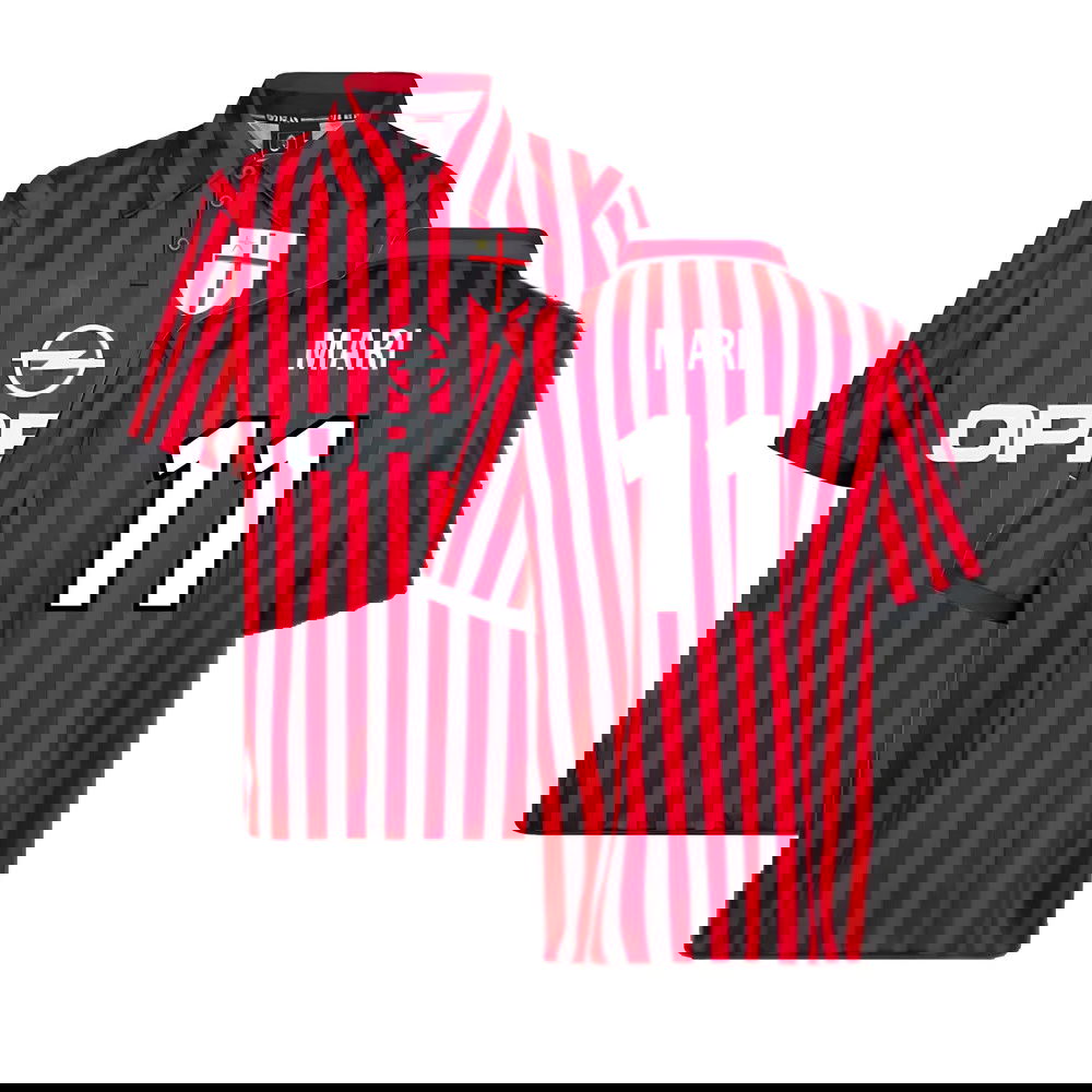 AC Milan 2000 Centenary Retro Football Shirt (Mari 11)