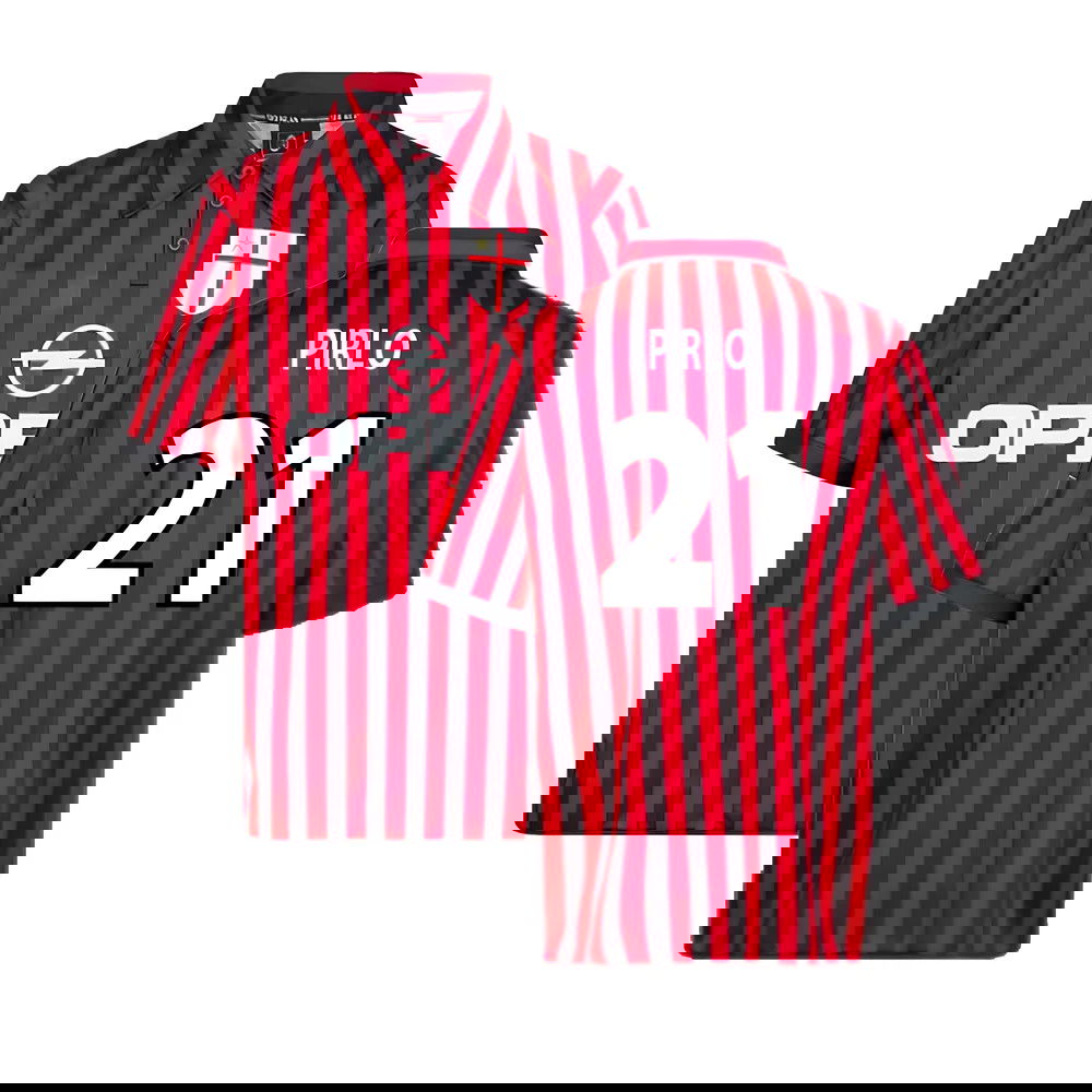 AC Milan 2000 Centenary Retro Football Shirt (Pirlo 21)
