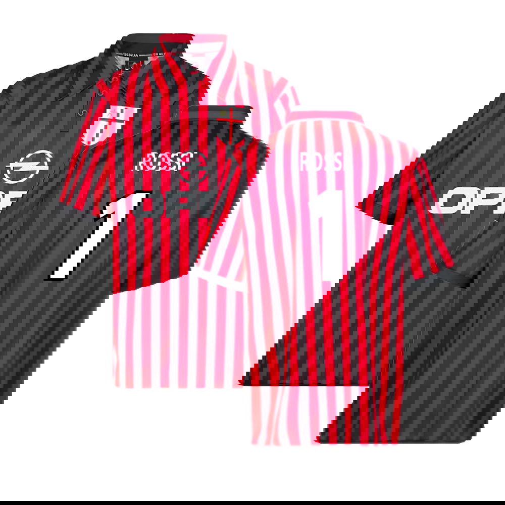 AC Milan 2000 Centenary Retro Football Shirt (Rossi 1)