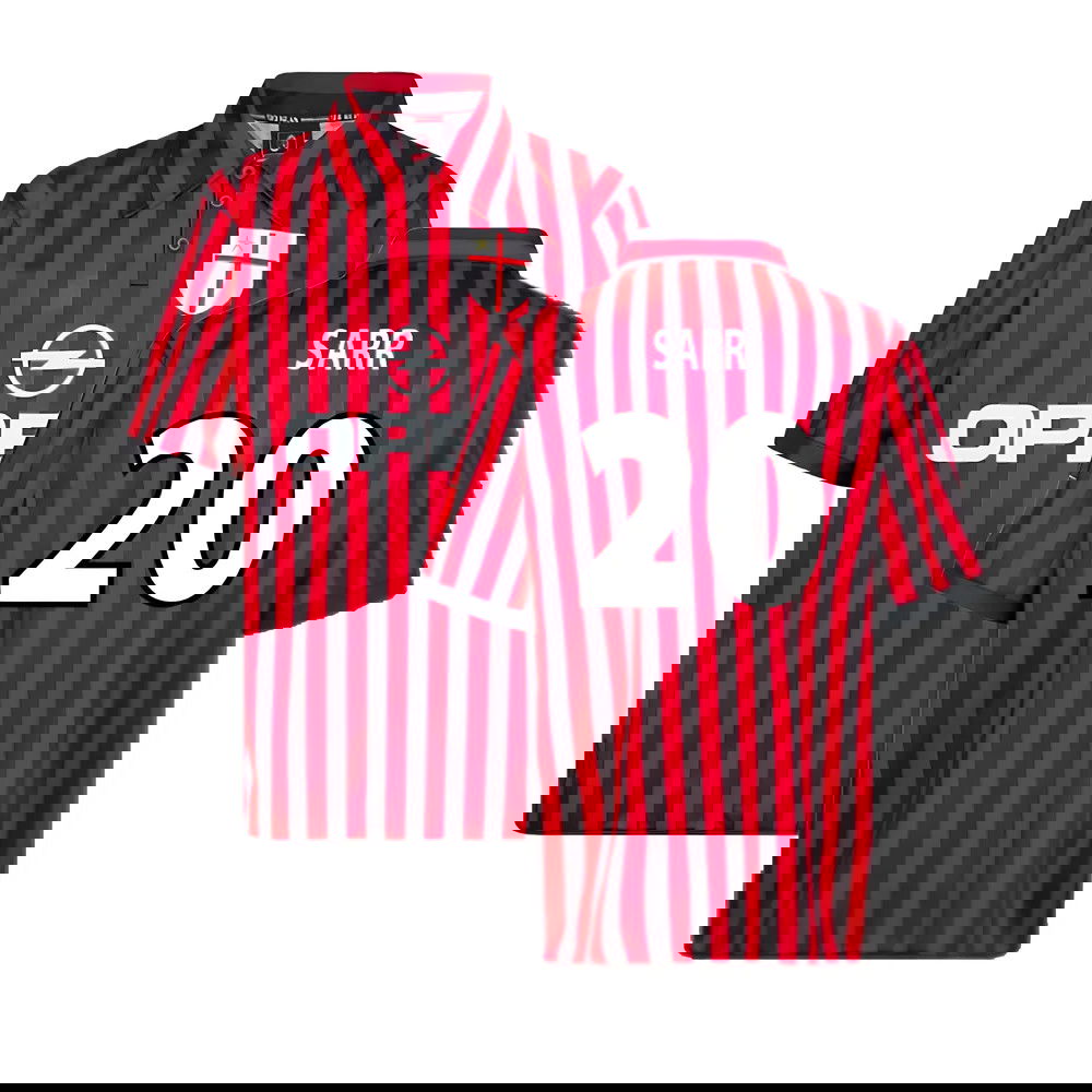 AC Milan 2000 Centenary Retro Football Shirt (Sarr 20)