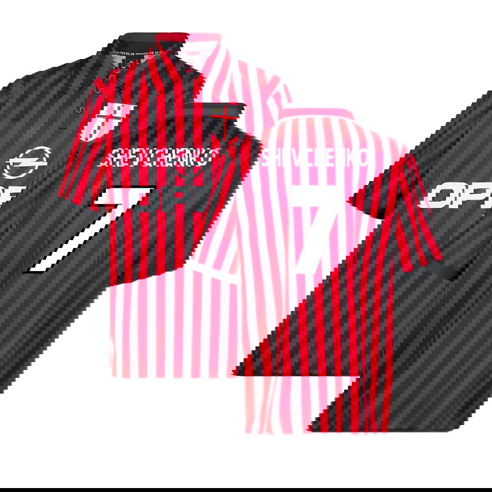 AC Milan 2000 Centenary Retro Football Shirt (Shevchenko 7)