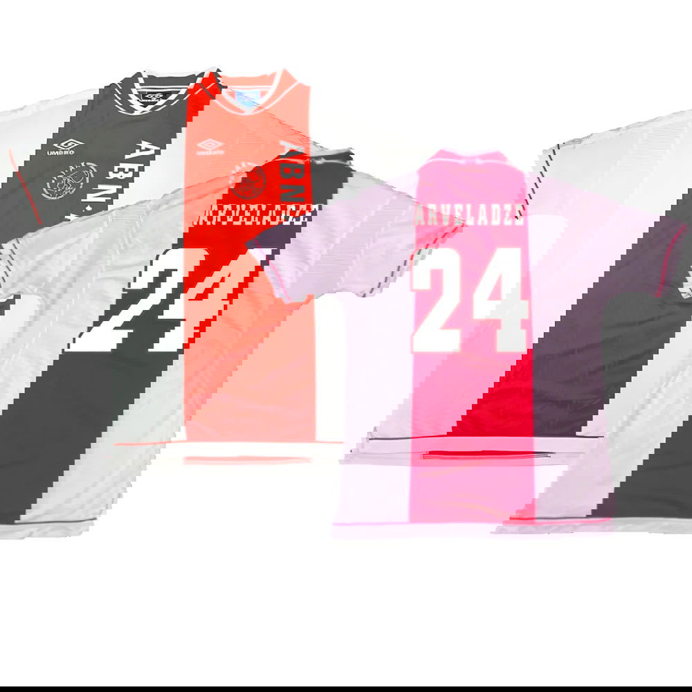 Ajax 1999-00 Home Shirt ((Excellent) M) (Arveladze 24)