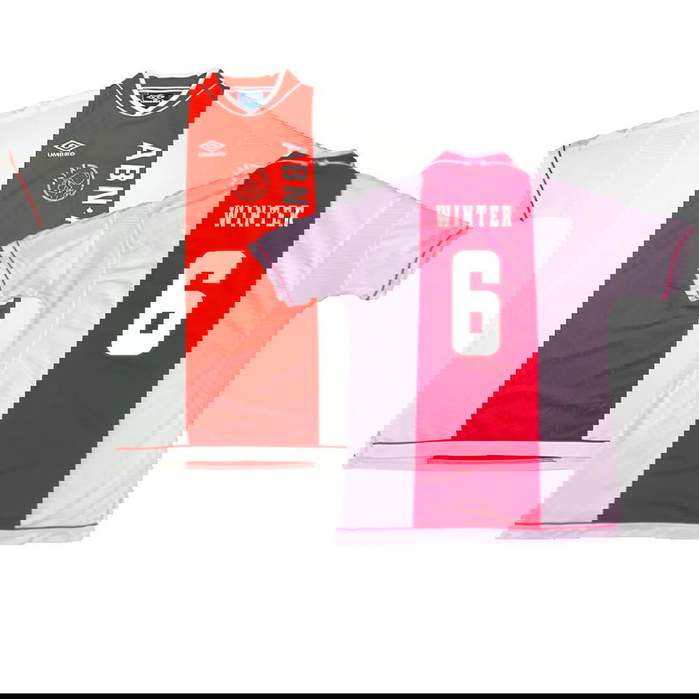 Ajax 1999-00 Home Shirt ((Excellent) M) (Winter 6)