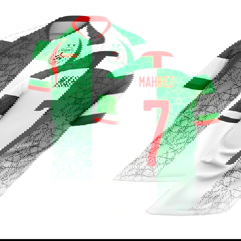Algeria 2025-2026 Home Concept Football Kit (Libero) (MAHREZ 7)