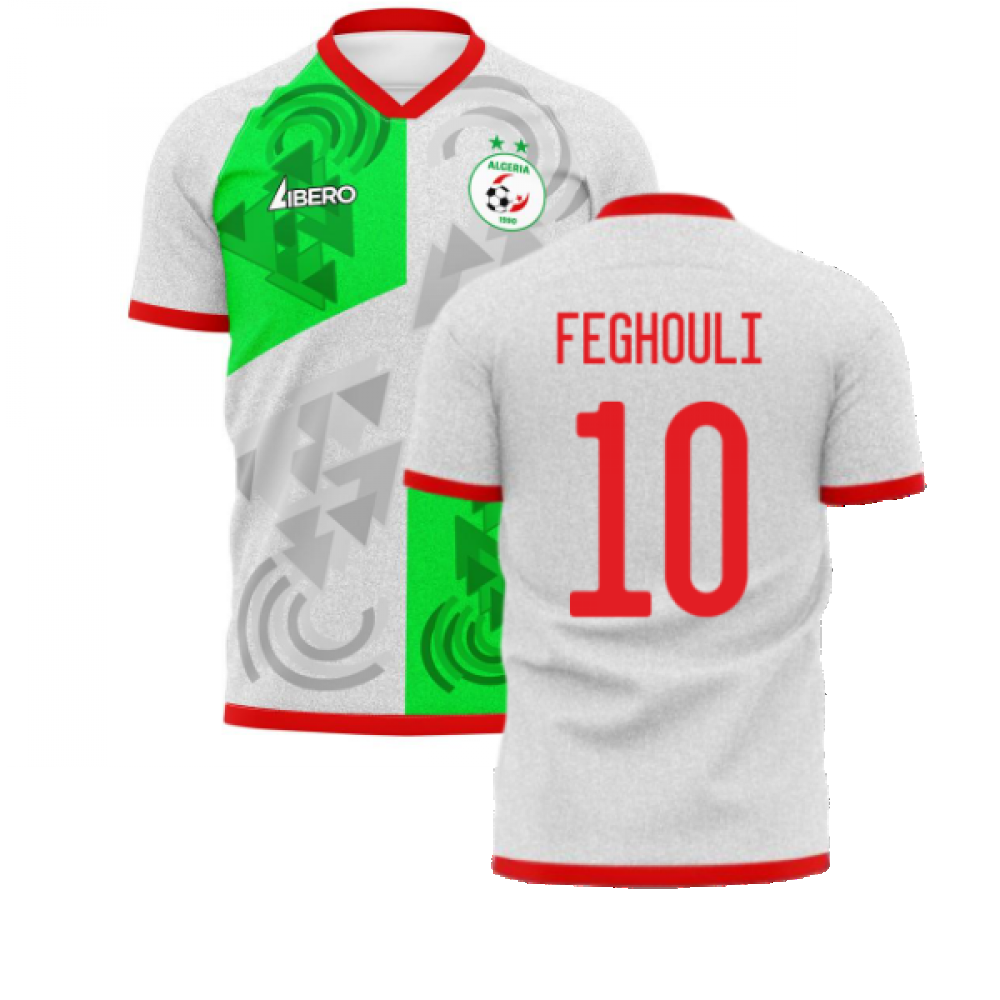  Algeria 2025-2026 Home Concept Football Shirt (Libero) (FEGHOULI 10)