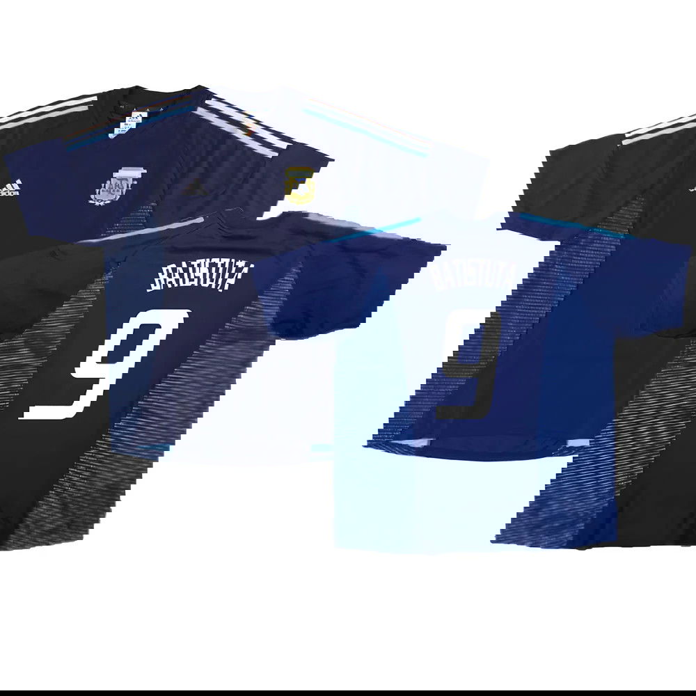 Argentina 2002-04 Away Shirt ((Excellent) XL) (Batistuta 9)