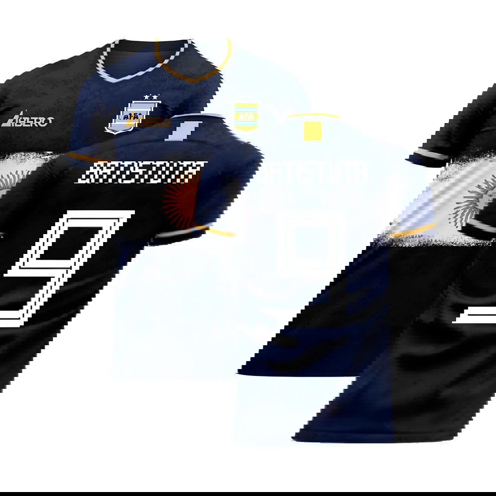 Argentina 2025-2026 Away Concept Football Kit (Libero) (BATISTUTA 9)