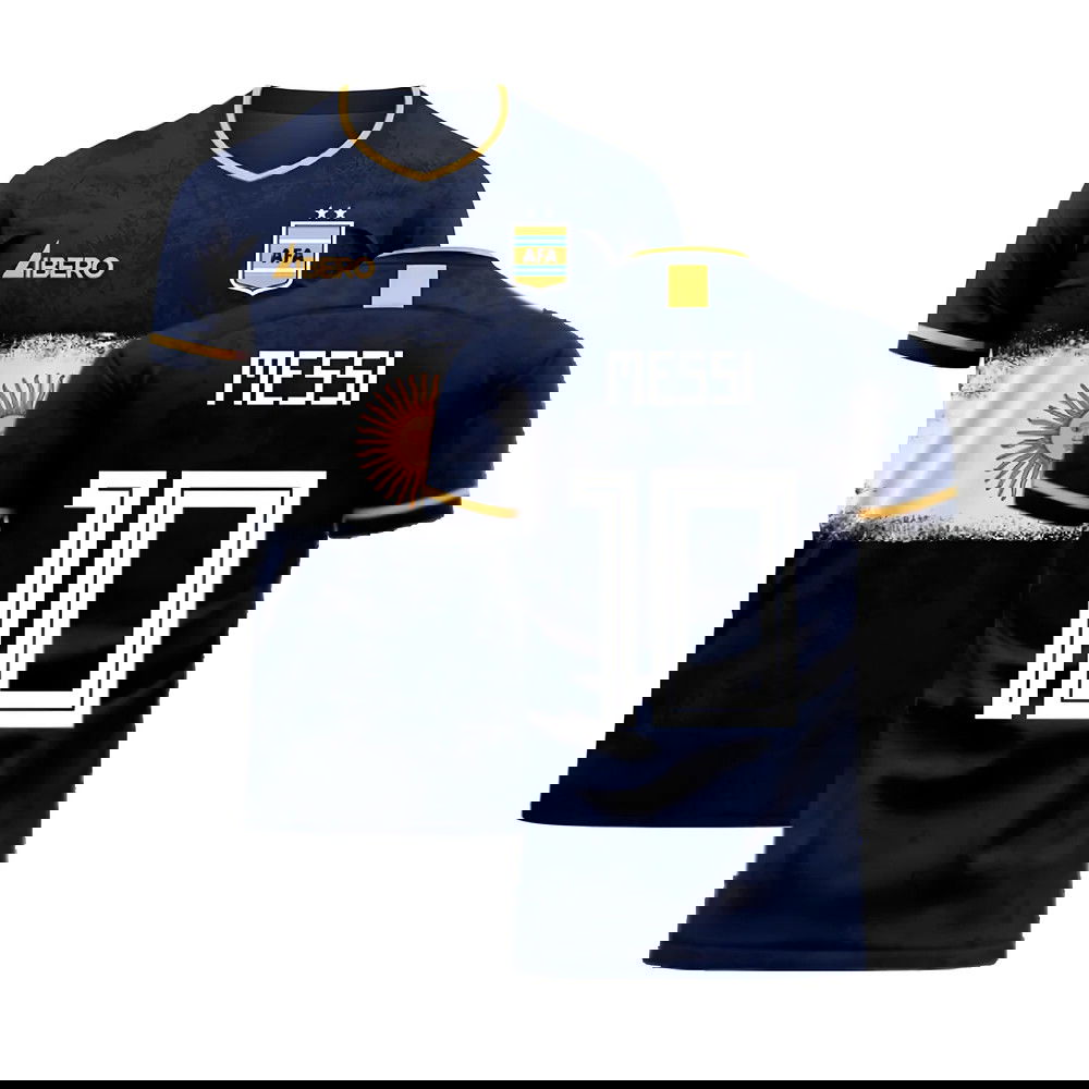 Argentina 2025-2026 Away Concept Football Kit (Libero) (MESSI 10)