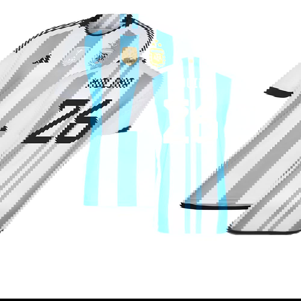 Argentina 2022 World Cup Winners Home Shirt (MOLINA 26)