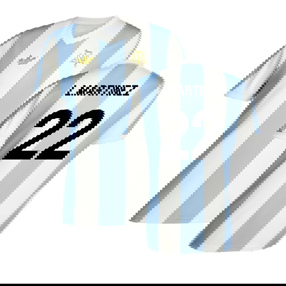 Argentina 50th Anniversary Limited Edition Shirt (L.MARTINEZ 22)