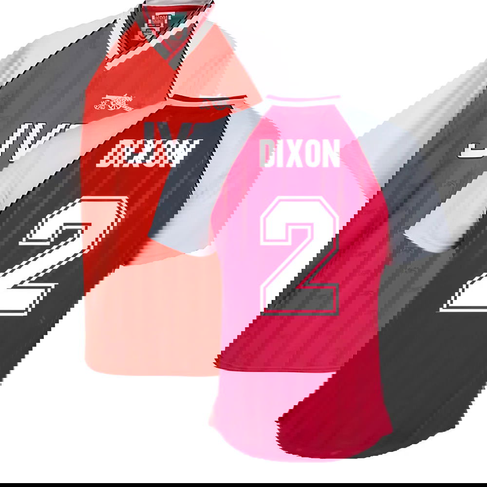 Arsenal 1988 Home Retro Football Shirt (DIXON 2)