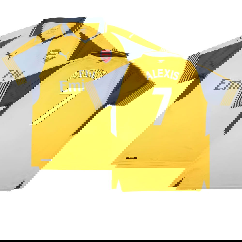 Arsenal 2016-17 Away Shirt ((Mint) S) (Alexis 7)