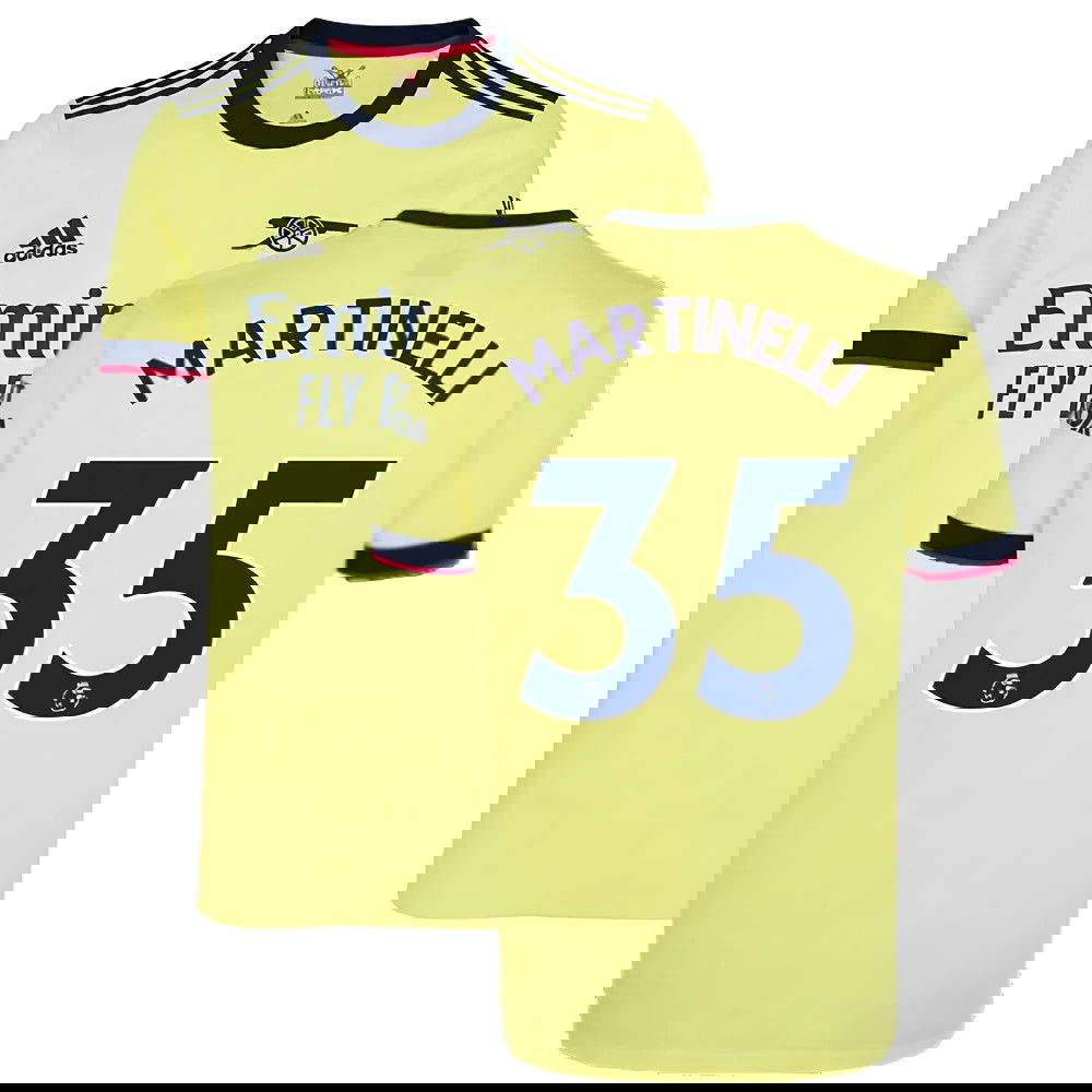 Arsenal 2021-2022 Away Shirt (MARTINELLI 35)