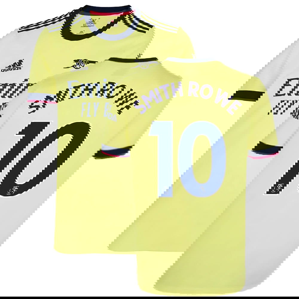 Arsenal 2021-2022 Away Shirt (SMITH ROWE 10)