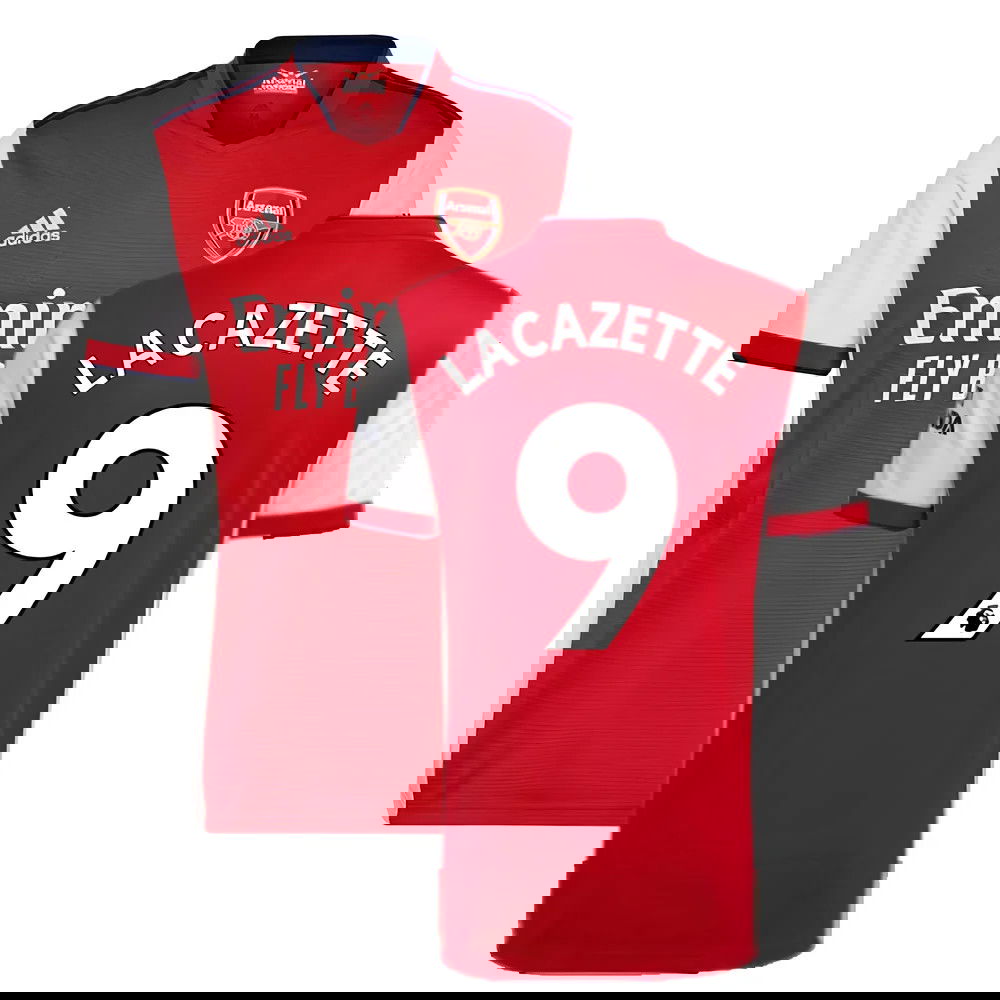 Arsenal 2021-2022 Home Shirt (LACAZETTE 9)