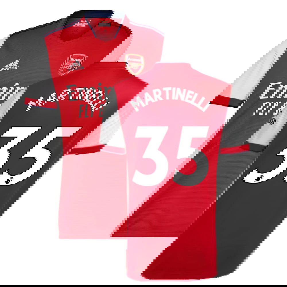 Arsenal 2021-2022 Home Shirt (MARTINELLI 35)
